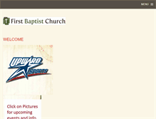 Tablet Screenshot of firstbaptistspringtown.com